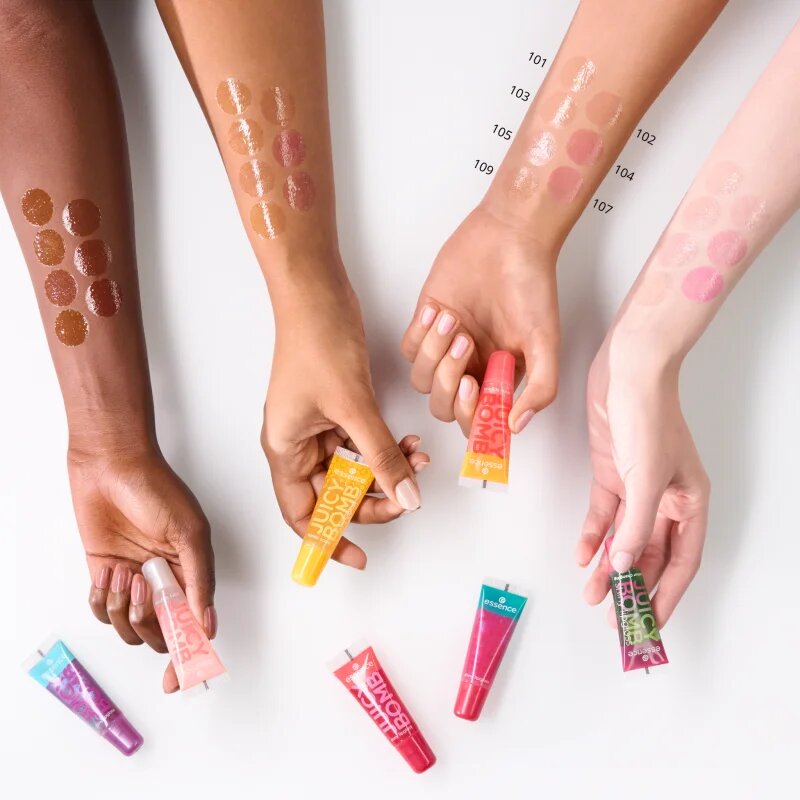 Essence Juicy Bomb блясък за устни цвят 109 Bee Mine 10 мл.