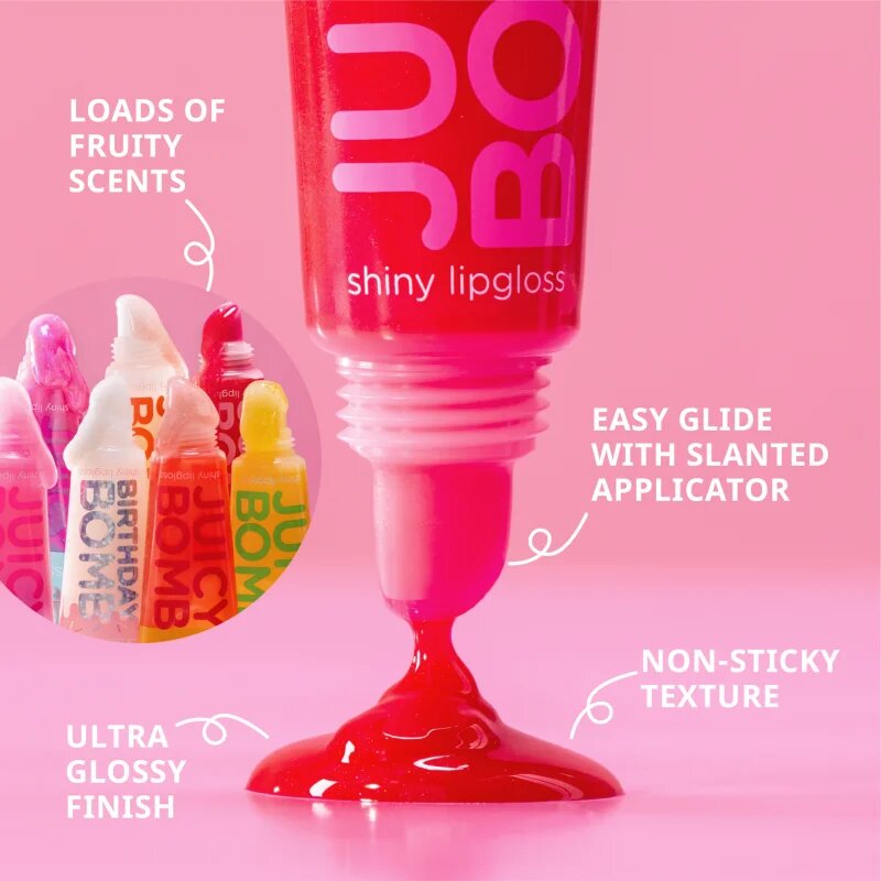 Essence Juicy Bomb блясък за устни цвят 109 Bee Mine 10 мл.