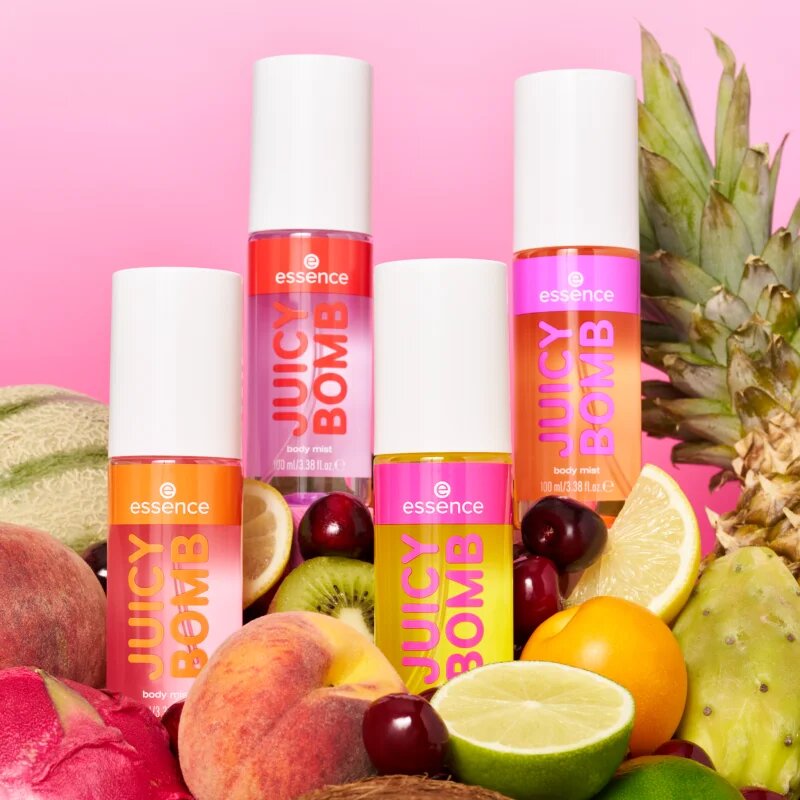 Essence Juicy Bomb мъгла за тяло аромати 06 Moody Musk 100 мл.