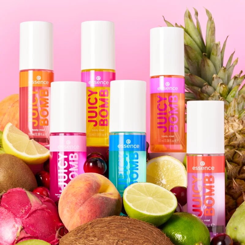 Essence Juicy Bomb мъгла за тяло аромати 06 Moody Musk 100 мл.