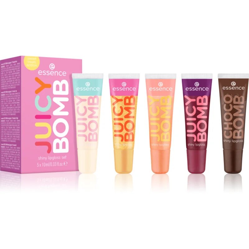 Essence Juicy Bomb подаръчен комплект за устни 04 Sugar Coated