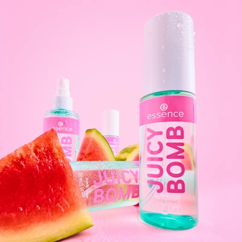 Essence Juicy Bomb Tropical Drop мъгла за тяло за жени аромати 107 Watermelon Wave 100 мл.