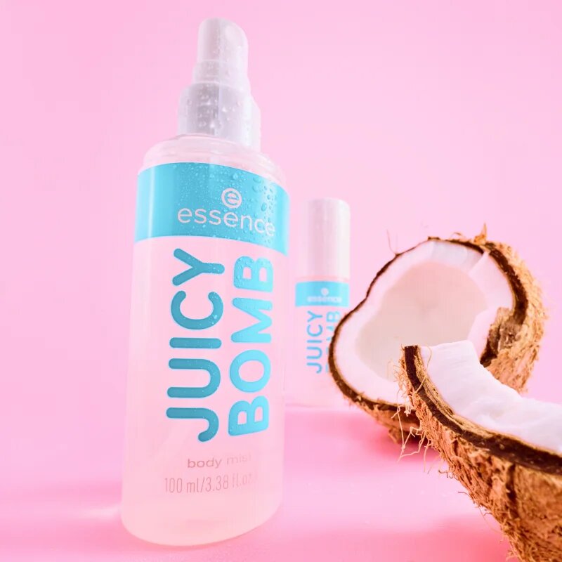 Essence Juicy Bomb Tropical Drop мъгла за тяло за жени аромати 109 Coconut Crush 100 мл.