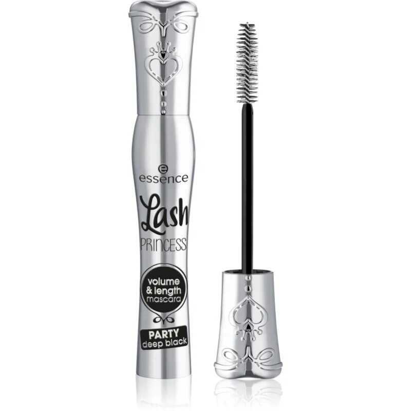 Essence Lash PRINCESS PARTY спирала придаваща обем за удължаване и разделяне на миглите цвят deep black 10 мл.