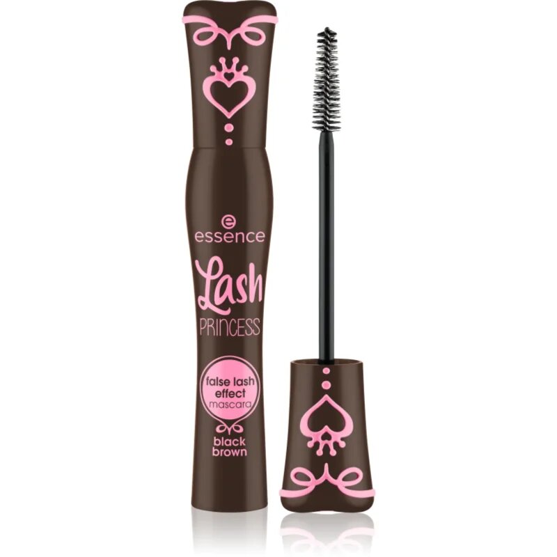 Essence Lash PRINCESS спирала за ефект на изкуствени мигли цвят Black Brown 12 мл.