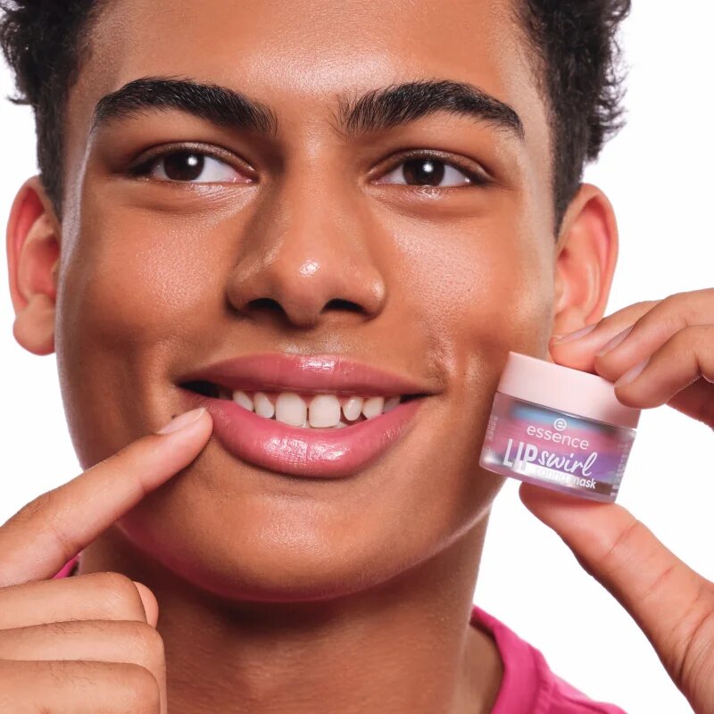 Essence LIP swirl хидратираща маска за устни с подхранващ ефект 8 гр.
