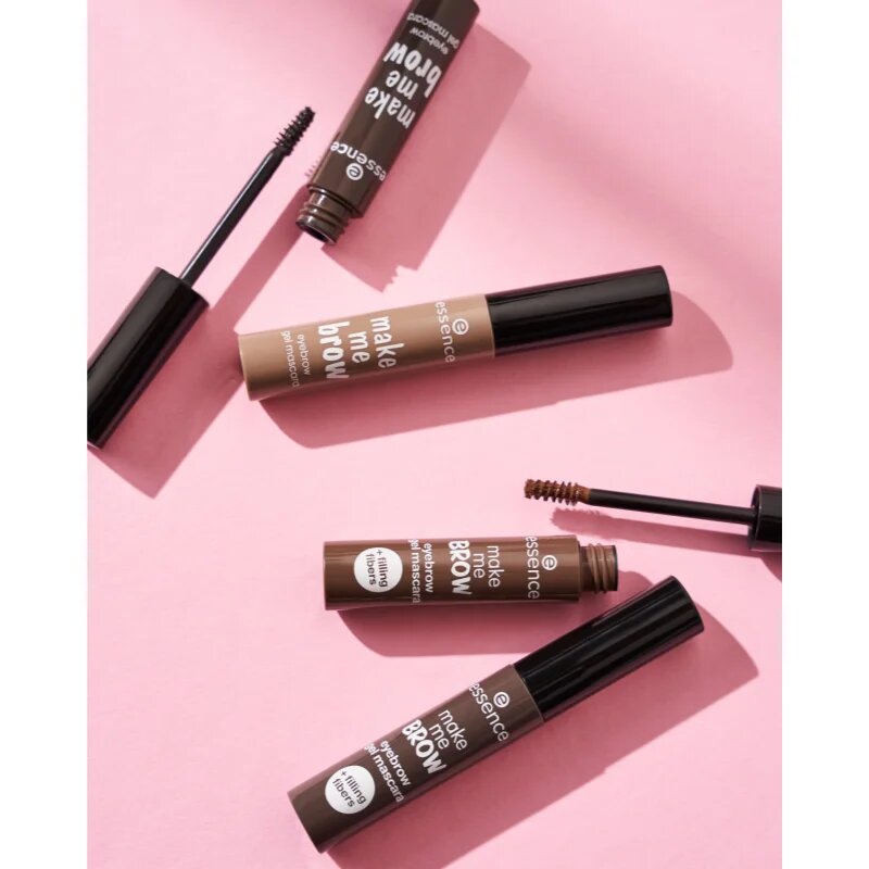 Essence Make Me Brow гел за вежди цвят 02 Browny Brows 38 мл.