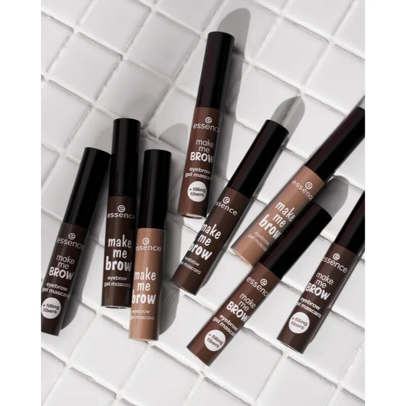 Essence Make Me Brow гел за вежди цвят 02 Browny Brows 38 мл.