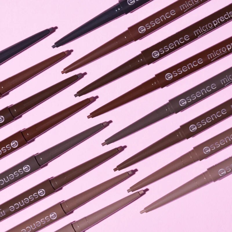 Essence Micro Precise прецизен молив за вежди цвят 08 Black Brown 0.05 гр.