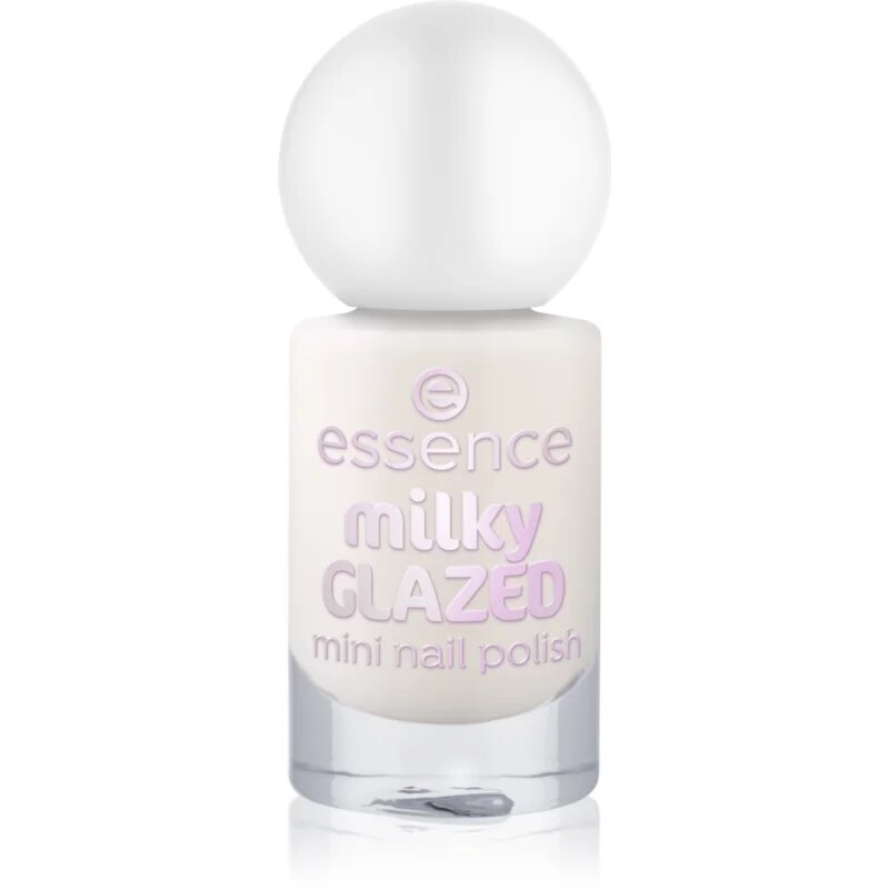 Essence milky GLAZED лак за нокти мини цвят 21 5 мл.