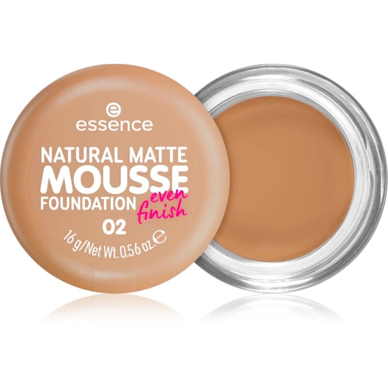 Essence NATURAL MATTE MOUSSE грим -пяна цвят 02 16 гр.