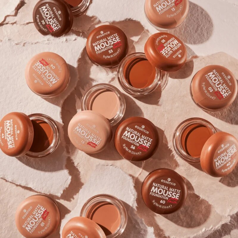 Essence NATURAL MATTE MOUSSE грим -пяна цвят 02 16 гр.