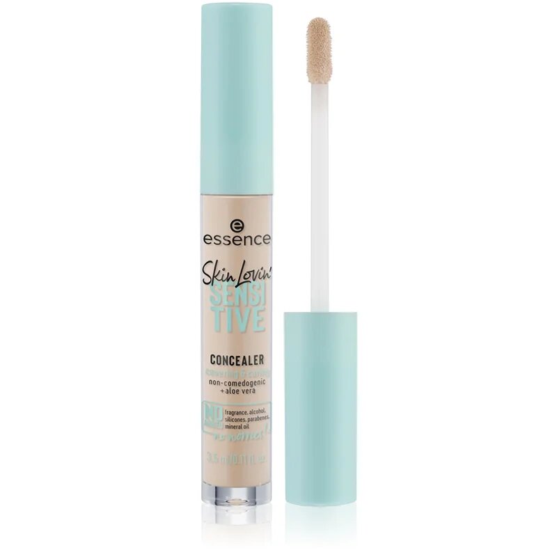 Essence Skin Lovin' Sensitive течен коректор цвят 20 Medium 35 мл.