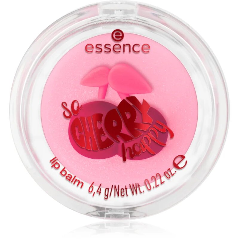Essence SO CHERRY happy балсам за устни цвят 01 Cheeky Cherry 6.4 гр.