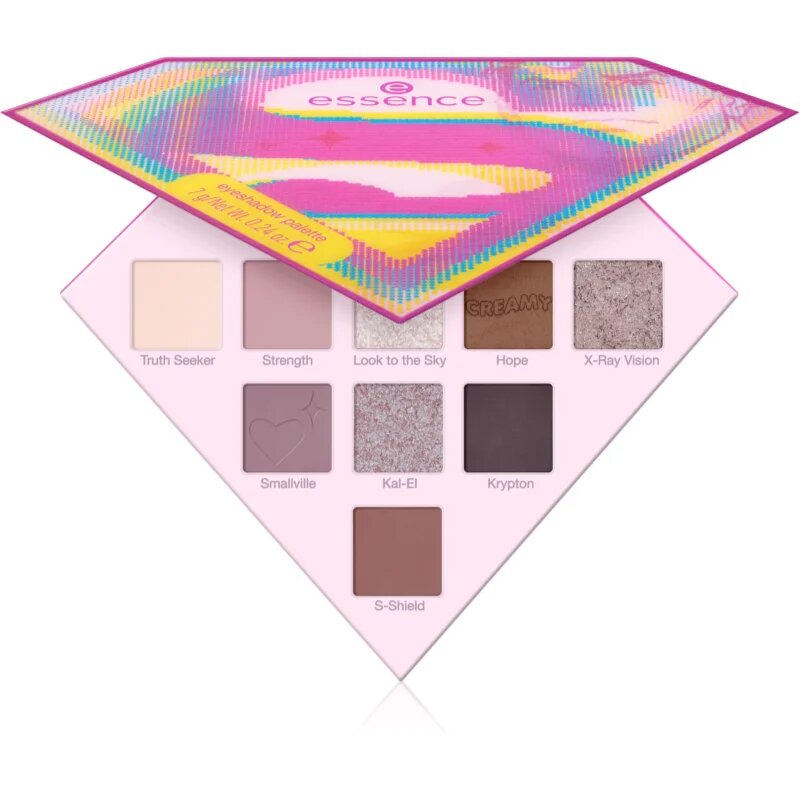 Essence Superman палитра сенки за очи цвят 01 Find your power 7 гр.
