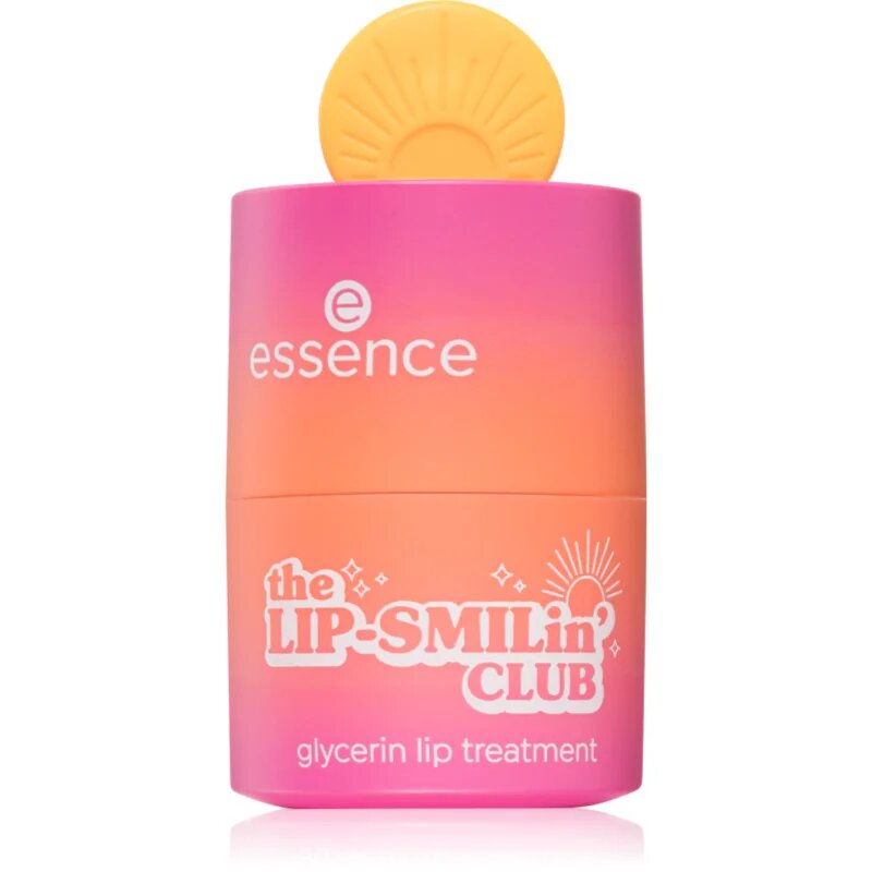 Essence the LIP-SMILIN' CLUB балсам за устни с глицерин цвят 01 Sunshine Mood: On! 12 гр.
