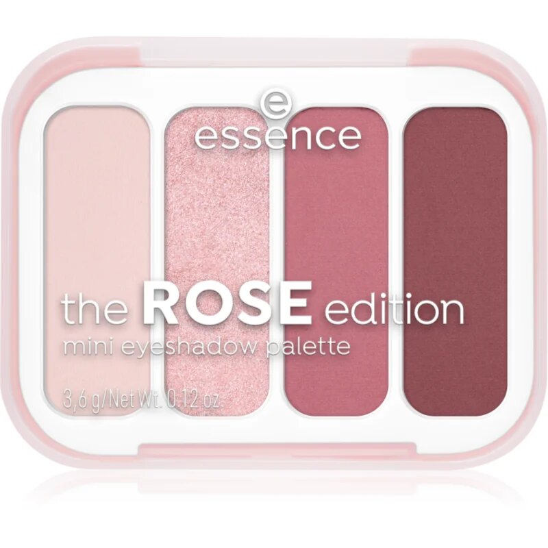 Essence The Rose Edition палитра сенки за очи мини 3.6 гр.