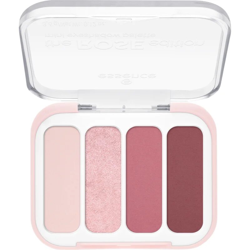 Essence The Rose Edition палитра сенки за очи мини 3.6 гр.