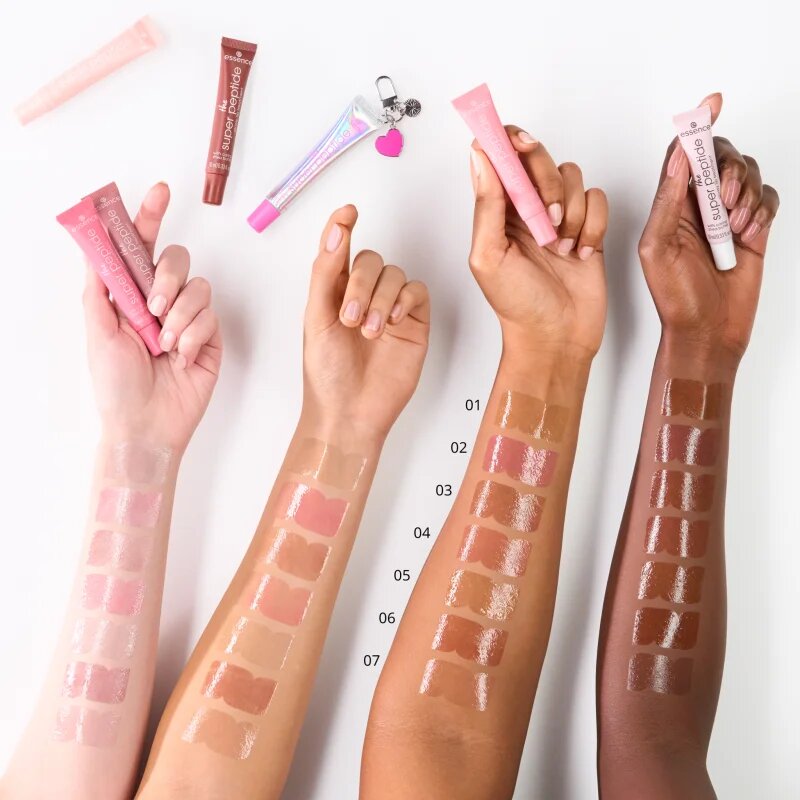 Essence the super peptide glossy lip treatment балсам за устни цвят 06 Plumfection! 10 мл.