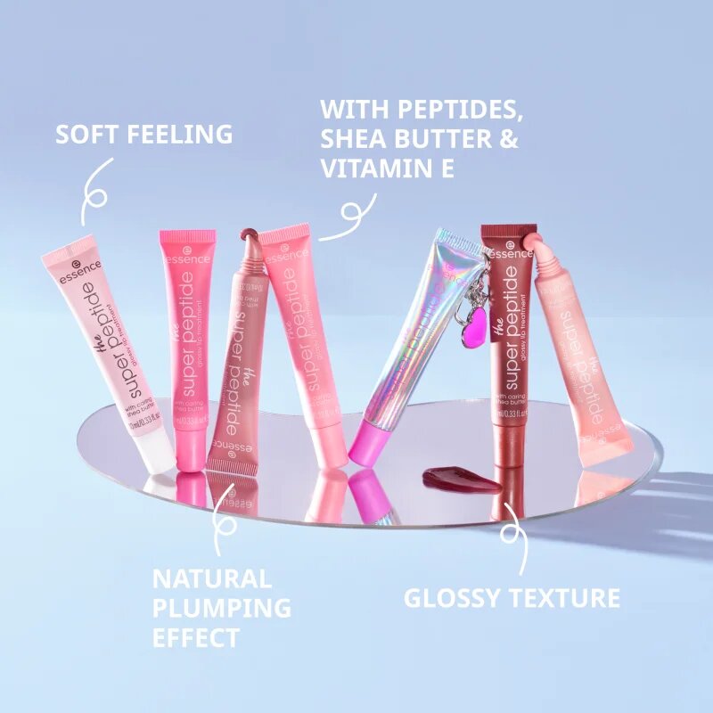 Essence the super peptide glossy lip treatment балсам за устни цвят 07 Sugardorable! 10 мл.