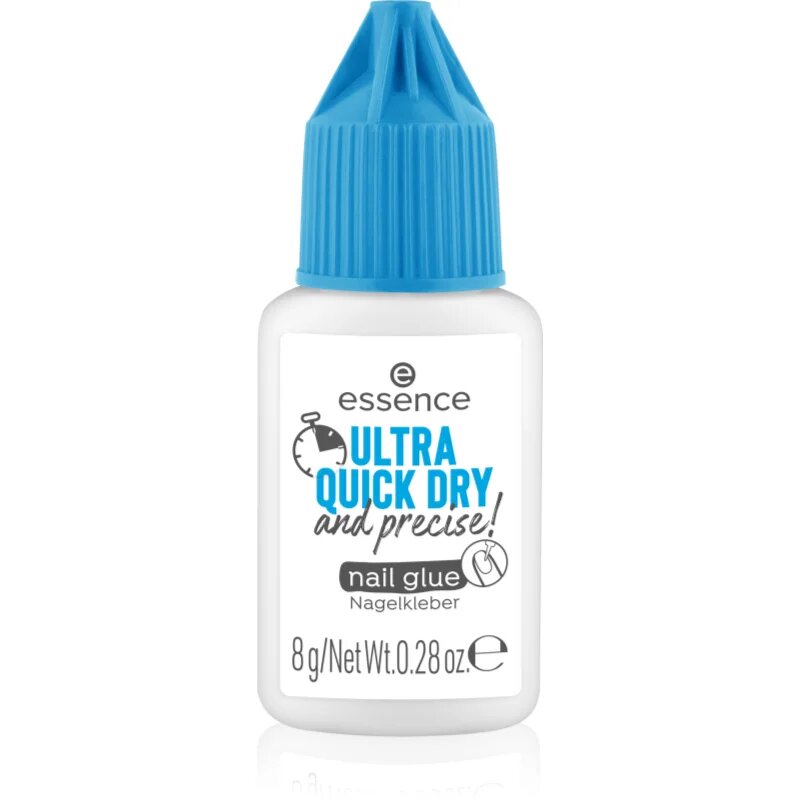 Essence ULTRA QUICK DRY and precise! лепило за нокти 8 гр.