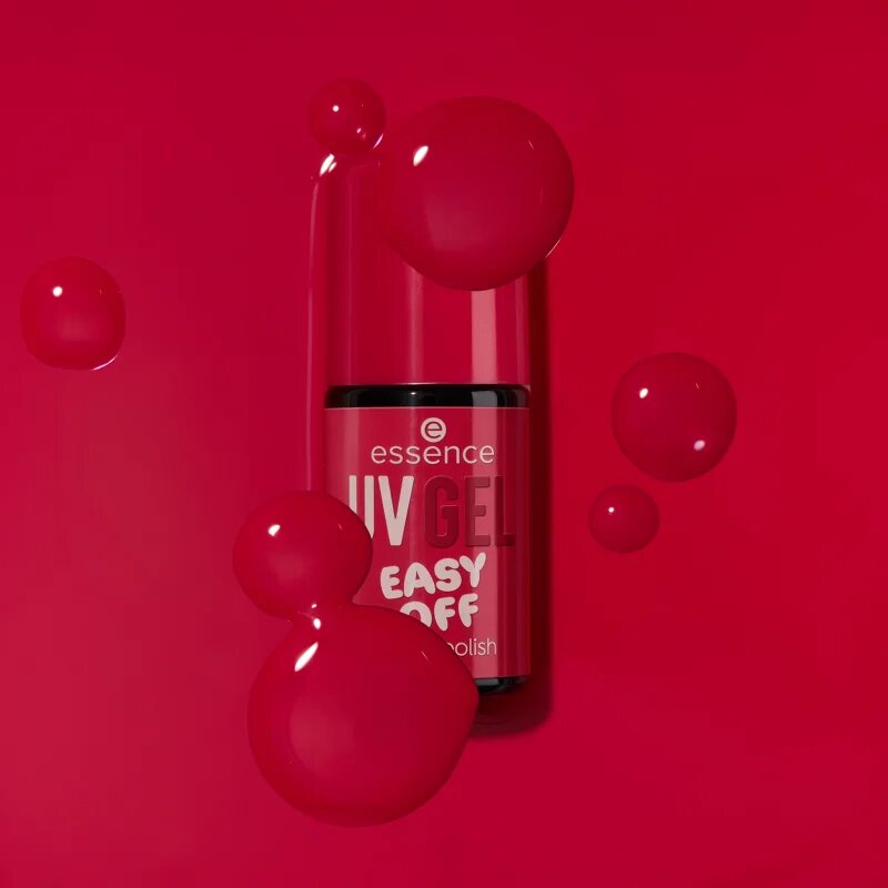 Essence UV GEL EASY OFF гел лак за нокти с използване на UV/LED лампа цвят 106 - pomegranate please! 5 мл.