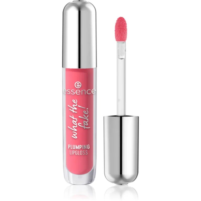 Essence WHAT THE FAKE! блясък за устни за по-голям обем цвят 101 Main Squeeze 4 мл.