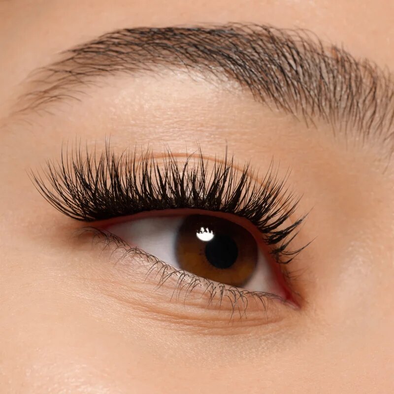 Essence WHAT THE FAKE! изкуствени мигли 05 Natural Cluster Brown 1 чифт