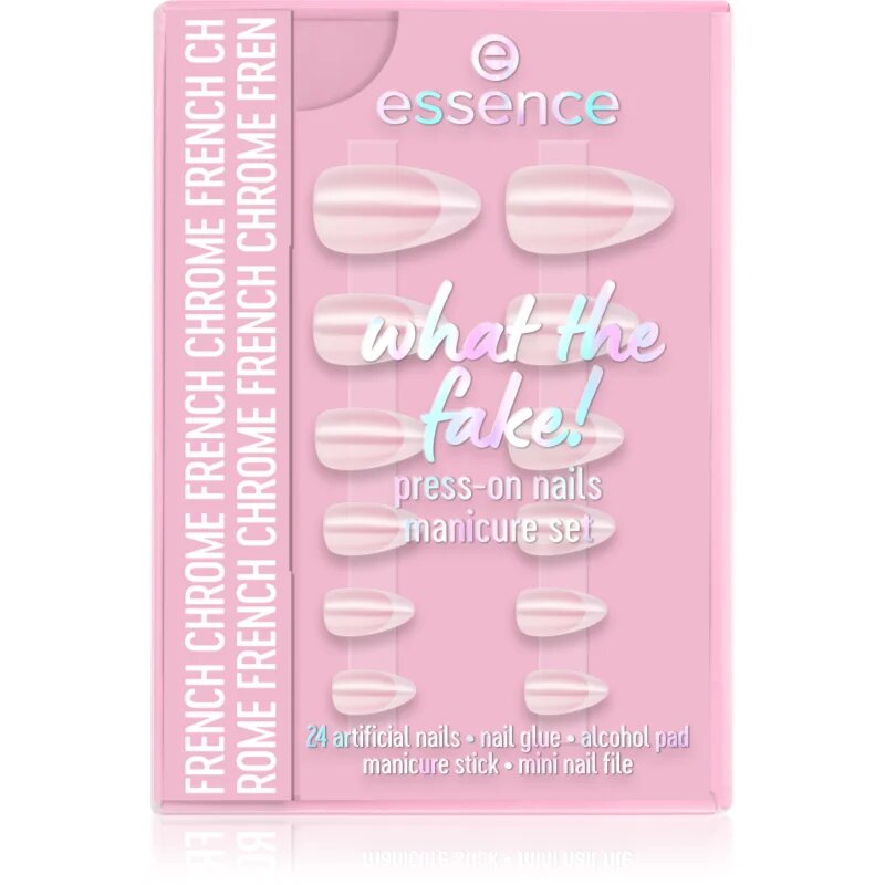 Essence WHAT THE FAKE! Изкуствени нокти 05 FRENCH CHROME