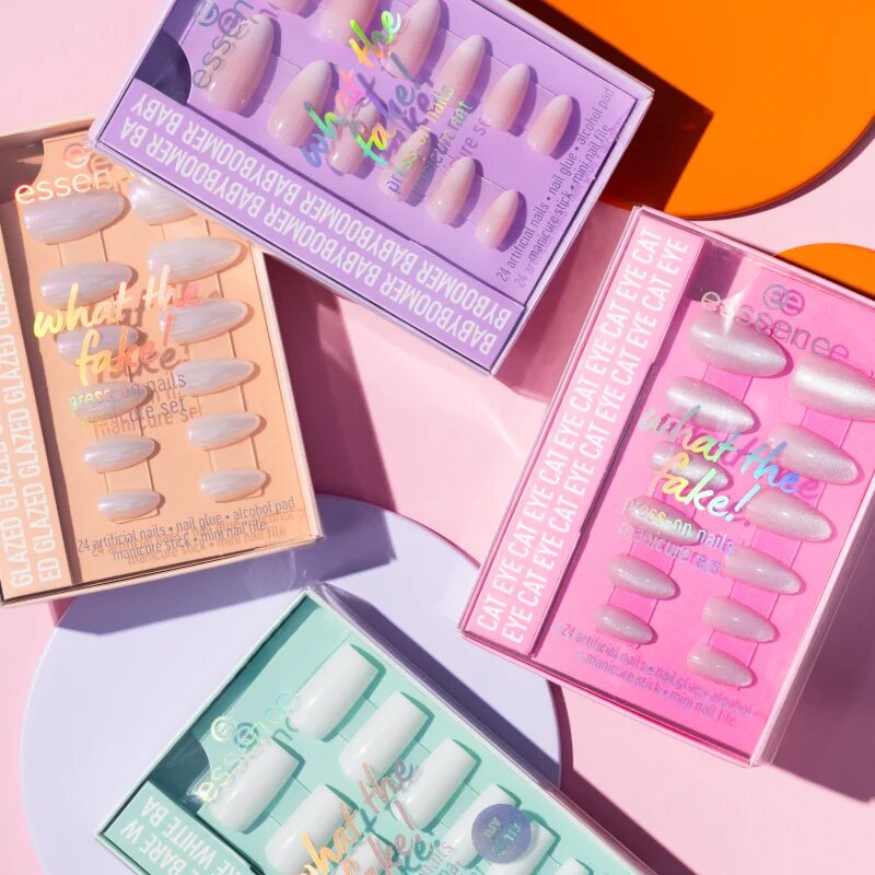 Essence WHAT THE FAKE! Изкуствени нокти 05 FRENCH CHROME