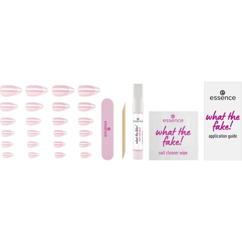 Essence WHAT THE FAKE! Изкуствени нокти 05 FRENCH CHROME