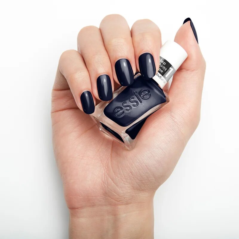 Essie Gel by лак за нокти с гел ефект цвят 400 caviar bar 13.5 мл.