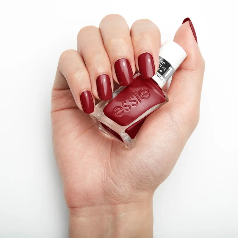 Essie Gel by лак за нокти с гел ефект цвят 509 paint the gown red 13.5 мл.
