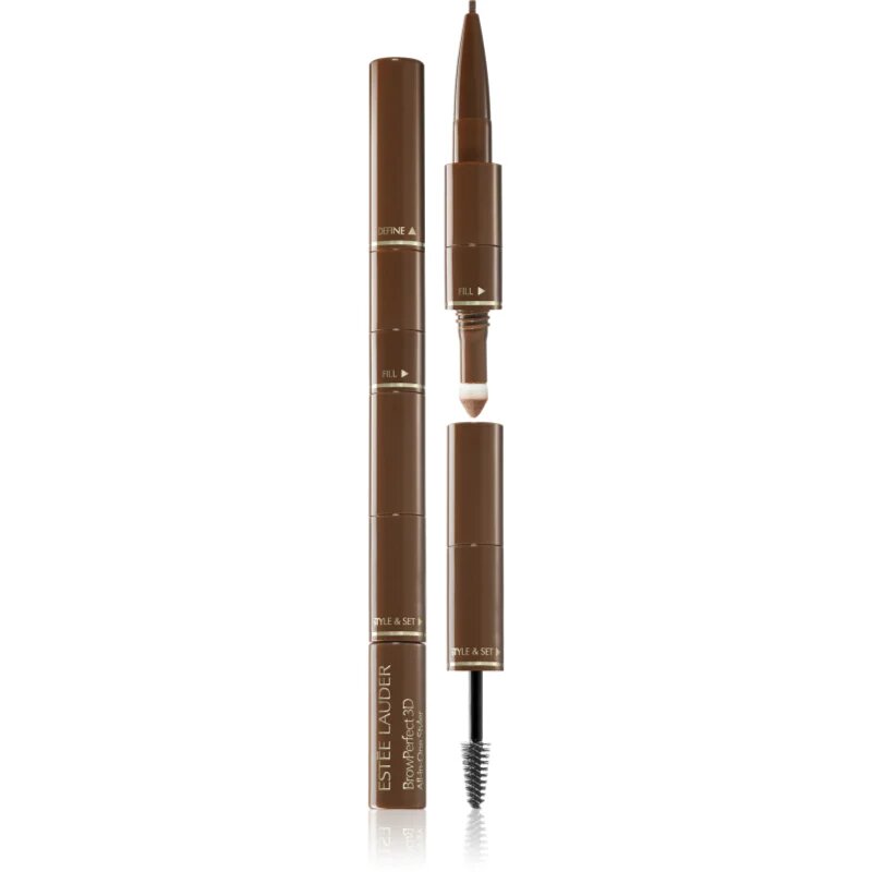 Estée Lauder BrowPerfect 3D All-in-One Styler молив за вежди 3 в 1 цвят Auburn 207 гр.