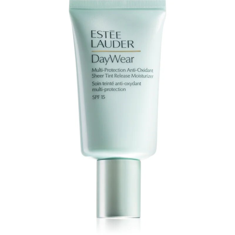 Estée Lauder DayWear Multi-Protection Anti-Oxidant Sheer Tint Release Moisturizer SPF 15 тониращ овлажнител за всички типове кожа на лицето SPF 15 50