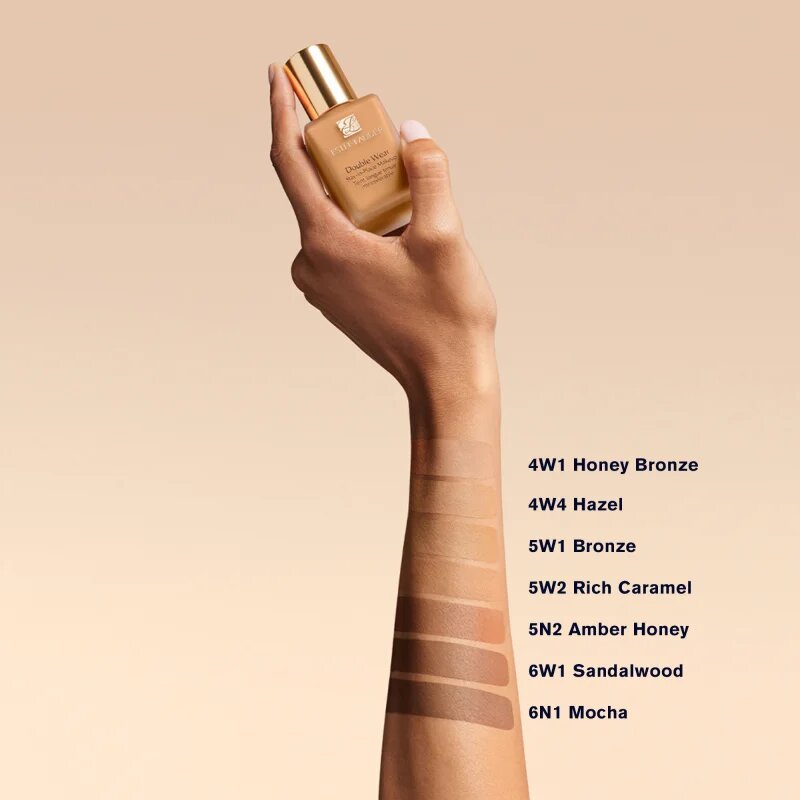 Estée Lauder Double Wear Stay-in-Place Mini дълготраен фон дьо тен SPF 10 цвят 4W3 Henna 15 мл.