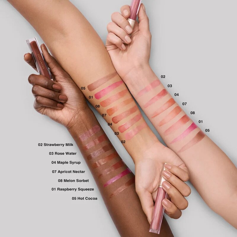 Estée Lauder Glossy Pout Lip Oil хидратиращ блясък за устни цвят Strawberry Milk 6 мл.