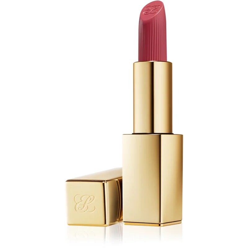 Estée Lauder Pure Color Hi-Lustre Lipstick дълготрайно червило цвят Rebellious Rose 35 гр.