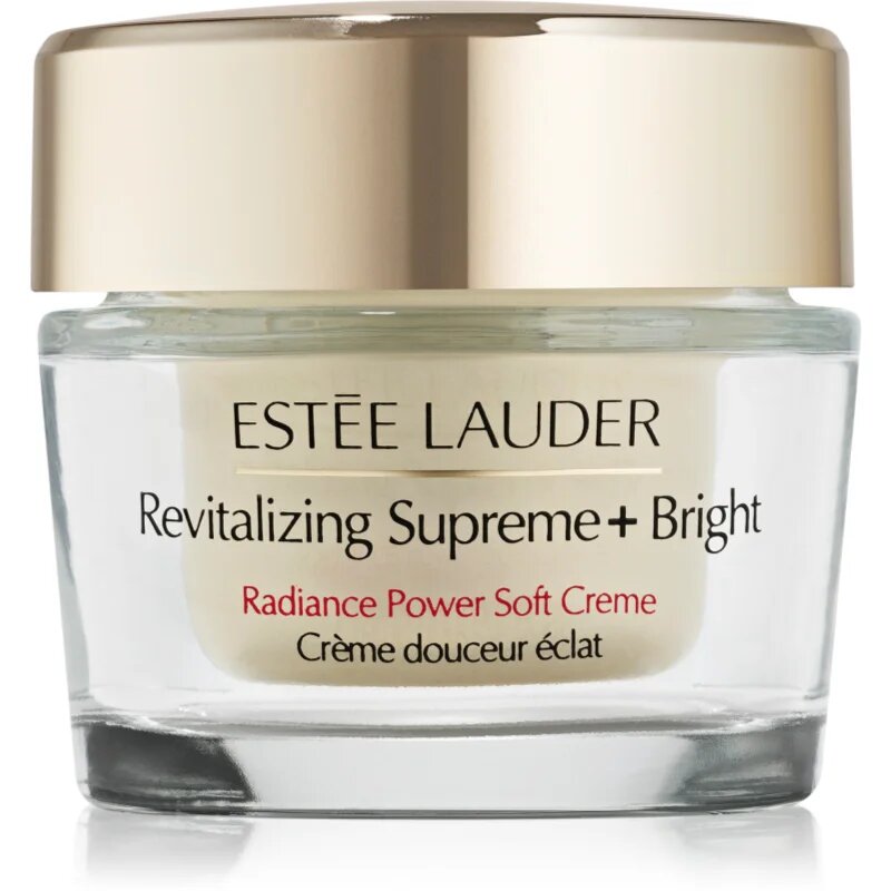 Estée Lauder Revitalizing Supreme+ Bright Radiance Power Soft Creme ревитализиращ крем за лице за освежаване и изглаждане на кожата 50 мл.