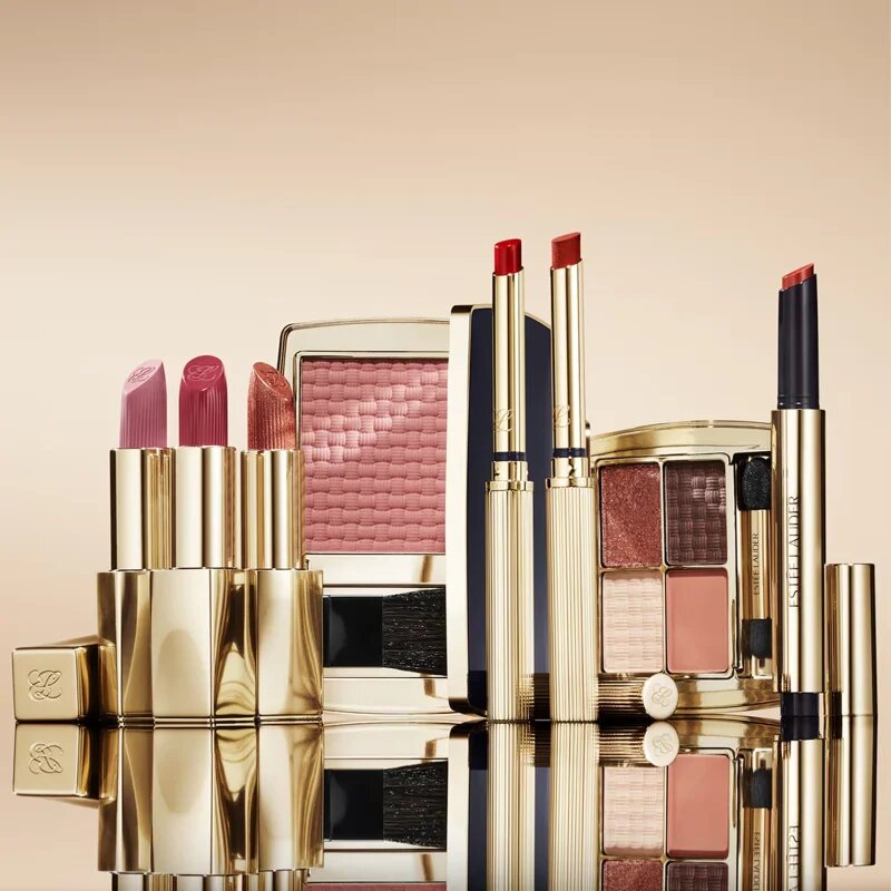Estée Lauder The Sculpting Blush Powder Blush руж - пудра с четка цвят Rebellious Rose 7 гр.
