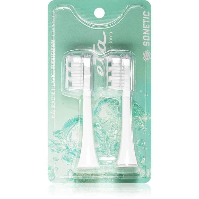 ETA Sonetic FlexiClean 0707 90100 резервни глави за четка за зъби медиум For x707 2 бр.