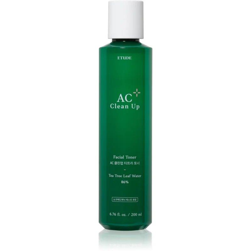 ETUDE AC Clean Up Facial Toner успокояващ тоник за проблемна кожа 200 мл.