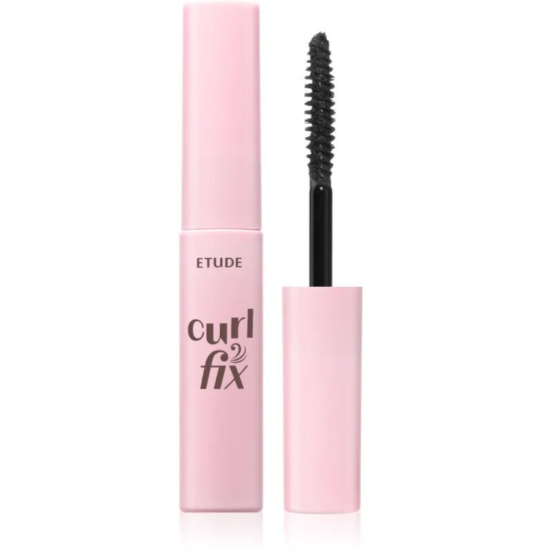 ETUDE Curl Fix Mascara Mini водоустойчива спирала за обем и извити мигли цвят 02 Brown 4 гр.