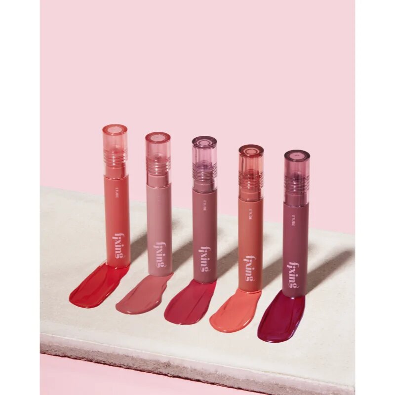 ETUDE Fixing Tint дълготрайно червило с матиращ ефект цвят #07 Cranberry Plum 4 гр.