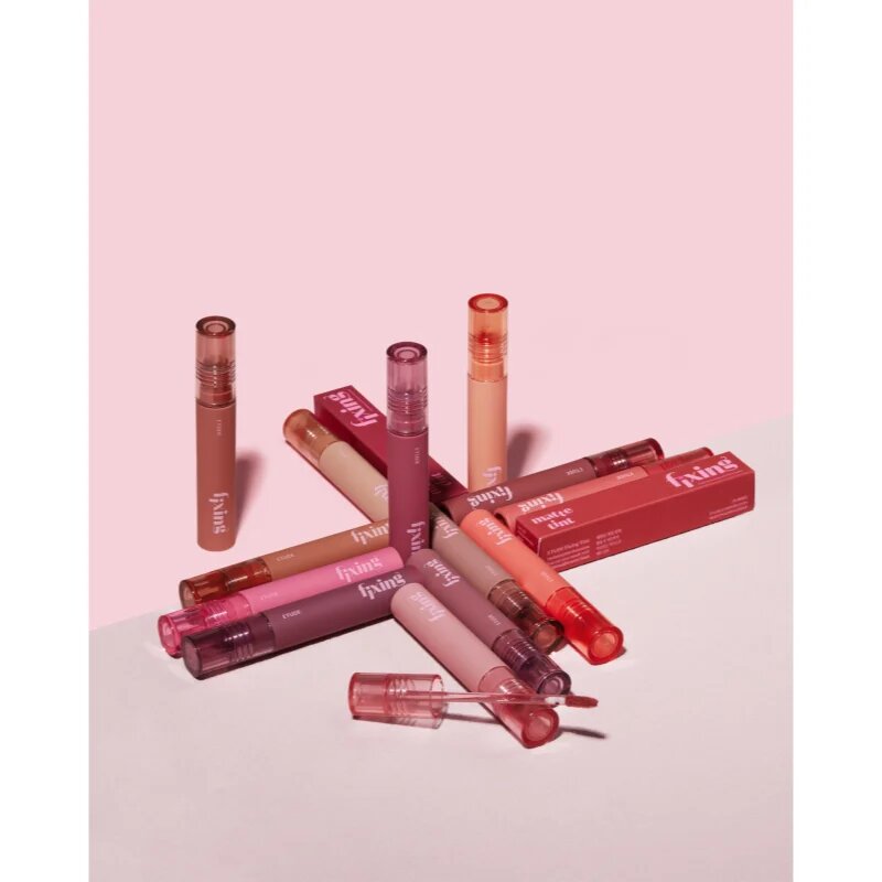 ETUDE Fixing Tint дълготрайно червило с матиращ ефект цвят #07 Cranberry Plum 4 гр.