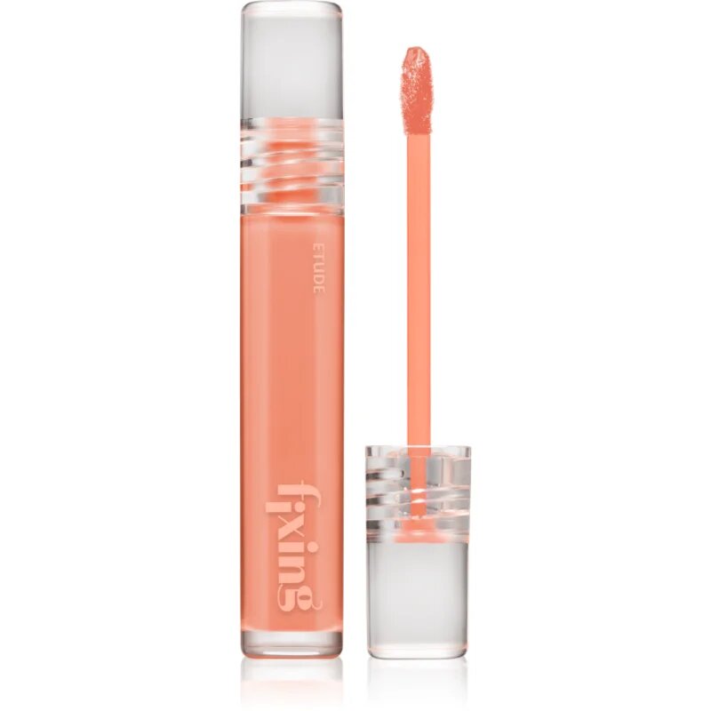 ETUDE Fixing Tint Glow силно пигментиран блясък за устни цвят #01 Pure Coral 3.8 гр.