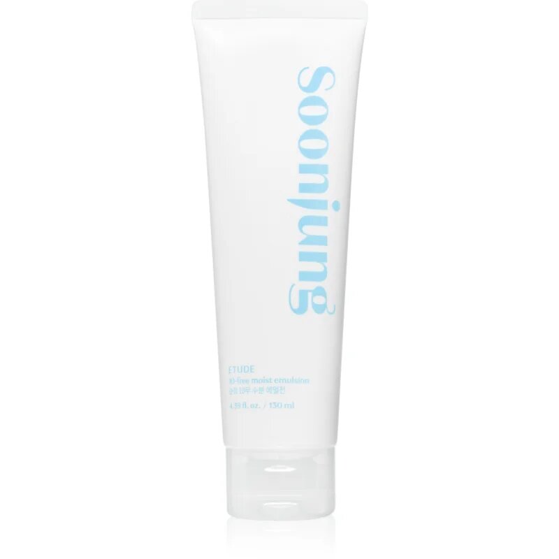 ETUDE SoonJung 10-Free Moist Emulsion успокояваща и хидратираща емулсия за чувствителна и раздразнена кожа 130 мл.
