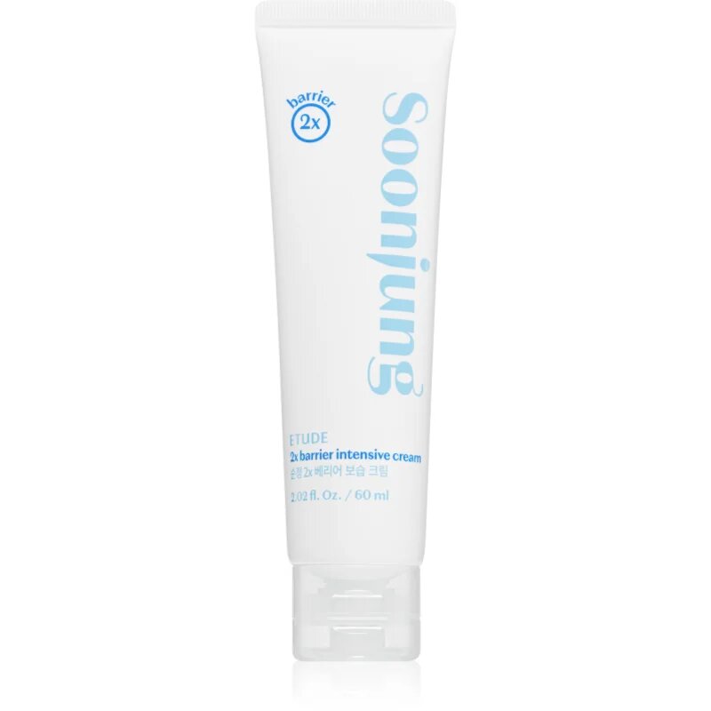 ETUDE SoonJung 2x Barrier Intensive Cream интензивен хидратиращ крем възстановяващ кожната бариера 60 мл.