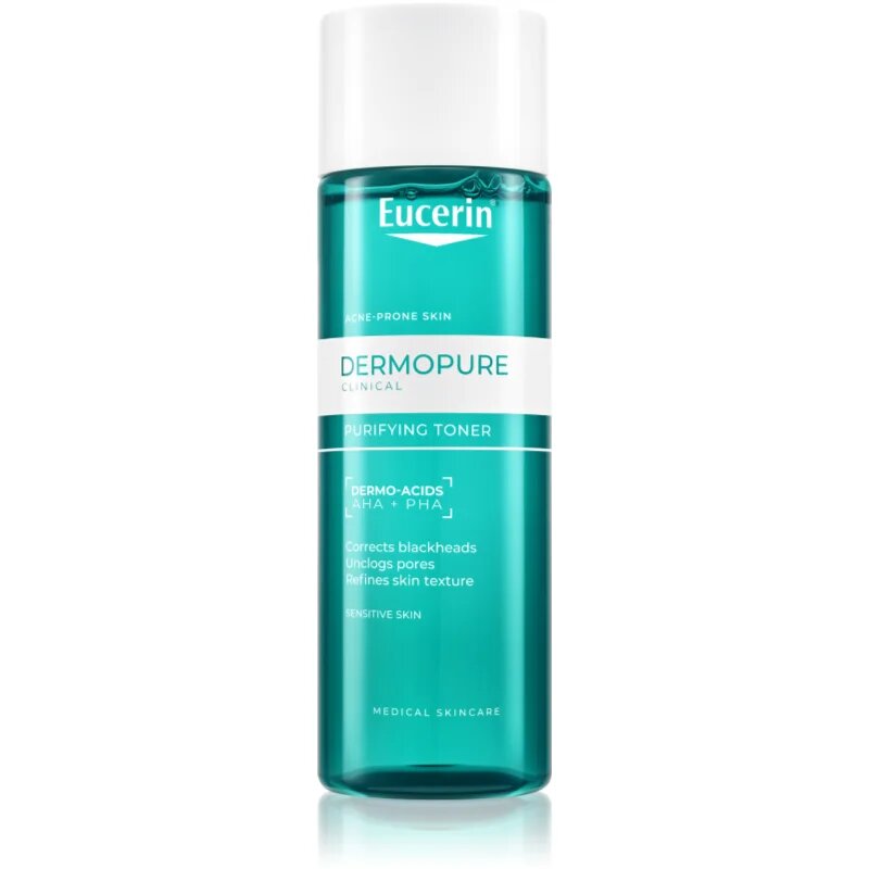 Eucerin DermoPure Clinical Purifying Toner почистващ тоник против несъвършенствата на акнозна кожа 200 мл.