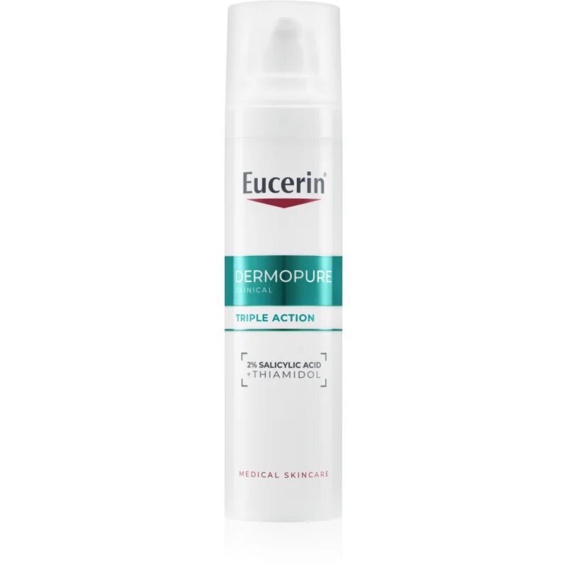 Eucerin DermoPure Clinical Triple Action флуид против несъвършенствата на акнозна кожа 40 мл.